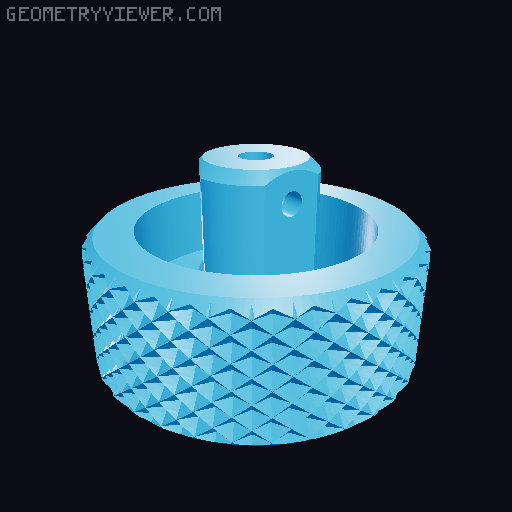 Printable Lazy Suzan & Planetary Gear Vise Open Ball XL 3D model thumbnail