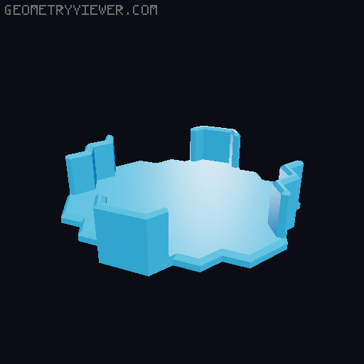 Holder for JWST Drink Coaster 3D model thumbnail