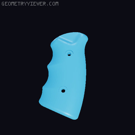 Custom Parts for - Prop Gun | Revolver - Single Action 3D model thumbnail