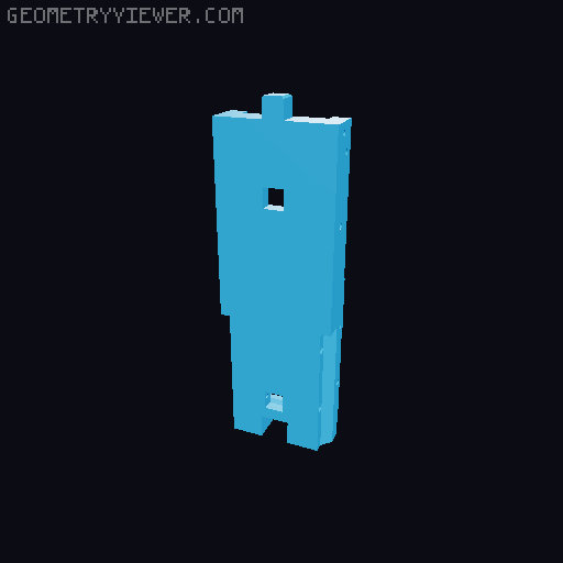 BC-304 from Stargate 3D model thumbnail