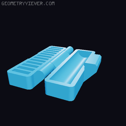 Pre-fabs for fuchsr's "Print-in-Place, Customizable Cases for Button-type Batteries" -  25+ sizes 3D model thumbnail