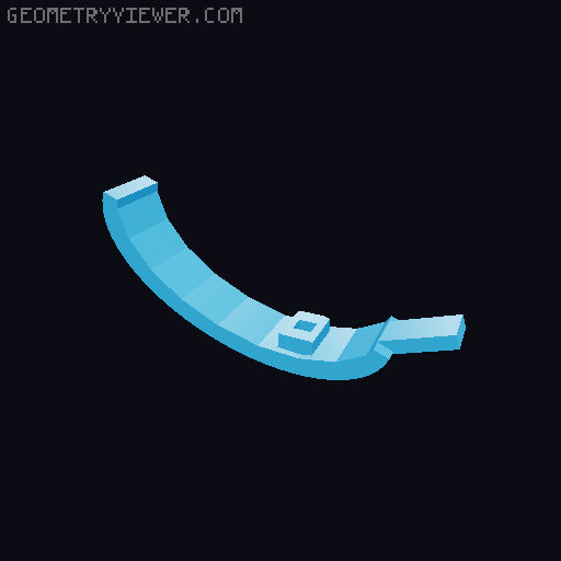 italian gesture rocker bobble 3D model thumbnail