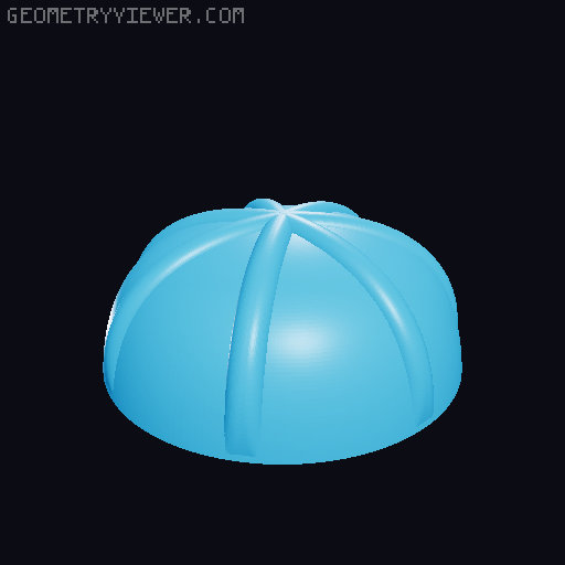 Magnetic UFO 3D model thumbnail