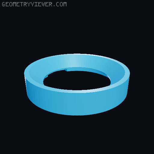 Espresso Funnel & Tamp (51mm) 3D model thumbnail