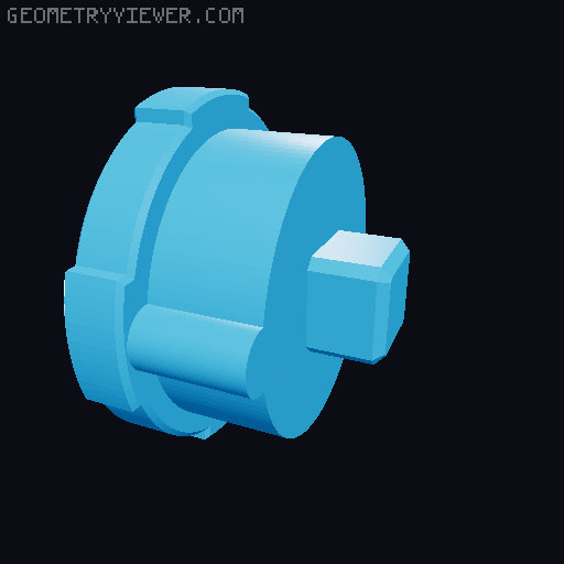 Booster Pack for the Space Shuttle Endeavour 3D model thumbnail