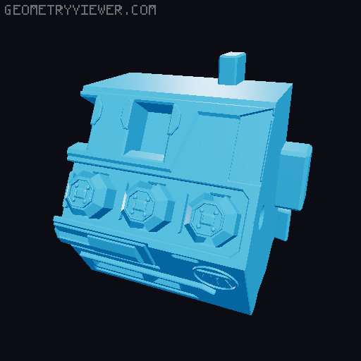 Scirocco Class Heavy Cruiser From the Expanse 3D model thumbnail