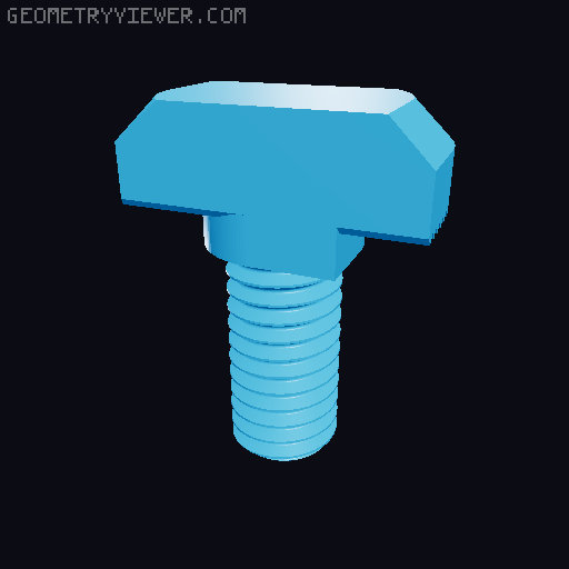 T-Slots Collection 3D model thumbnail