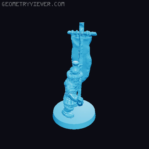 Lake-Town Warmaster Army 10mm Scale 3D model thumbnail