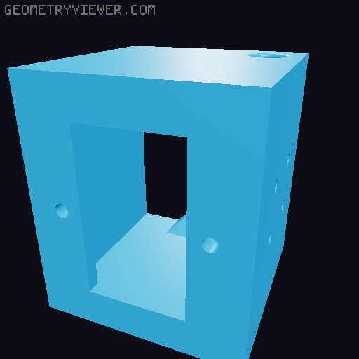 Plug Box for The 100 3D model thumbnail