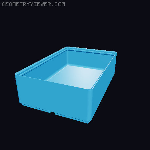 Gridfinity cups height 5 (39mm) collection 3D model thumbnail