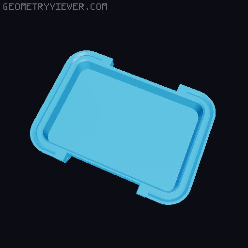 Boîte de Jeu de cartes 54 Cartes 3D model thumbnail