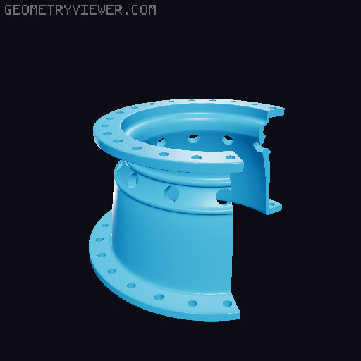 Airbus A320 Engine 3D model thumbnail