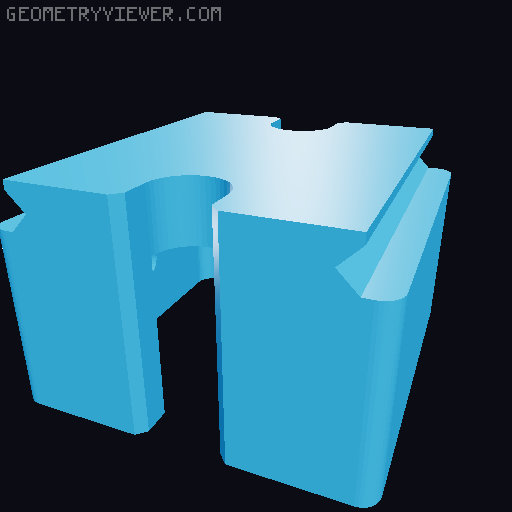 Yet another heat-set insert installation stand 3D model thumbnail