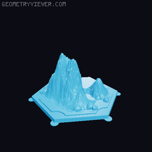 3D Catan 3D model thumbnail