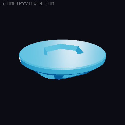 Mecha phone/tablet stand 3D model thumbnail