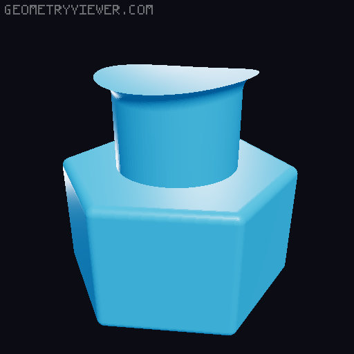 J-2 Rocket Engine 3D model thumbnail