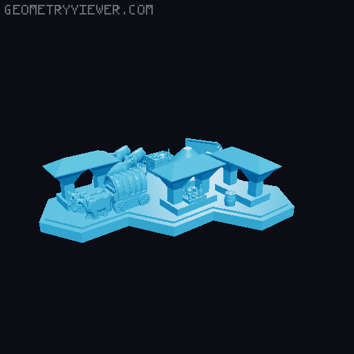 Catan + Cities & Knight + Seafarers 3D model thumbnail