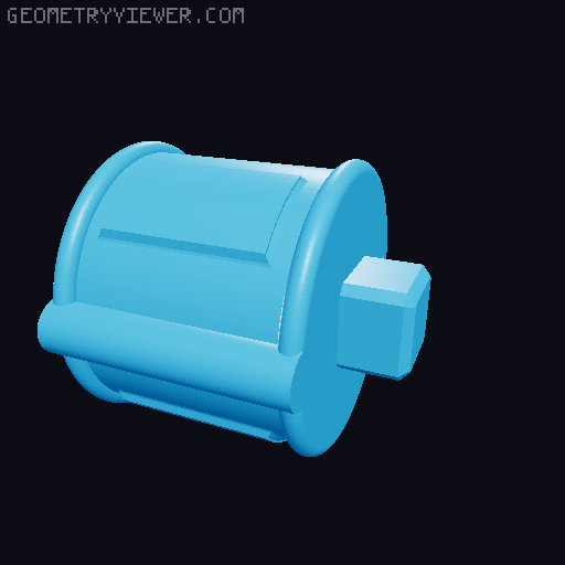 Booster Pack for the Space Shuttle Endeavour 3D model thumbnail