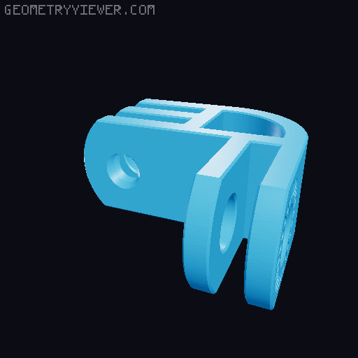 Articulated arm 3D model thumbnail