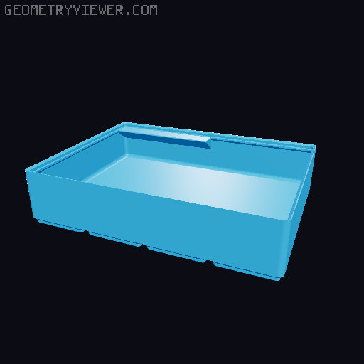 Gridfinity cups height 5 (39mm) collection 3D model thumbnail