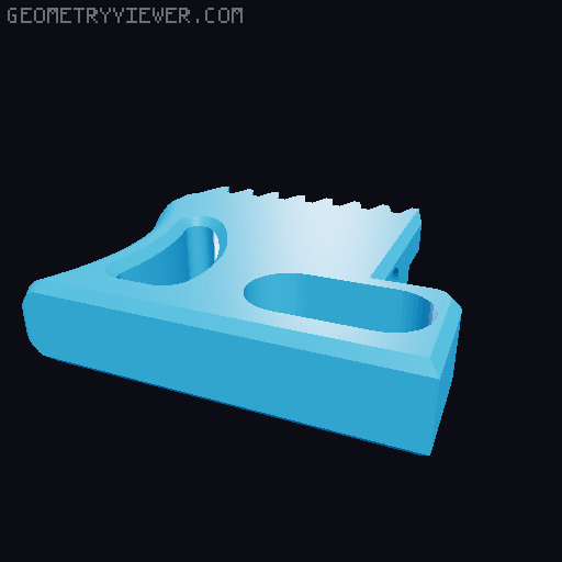 Protean-K Blaster - Remixed from Protean by Flygonial 3D model thumbnail