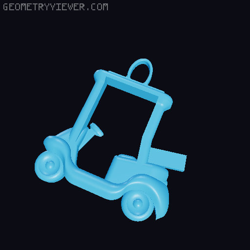 E3DBuggy as Christmas Tree decoration 3D model thumbnail