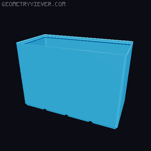 Gridfinity cups height 16 (116mm) collection 3D model thumbnail