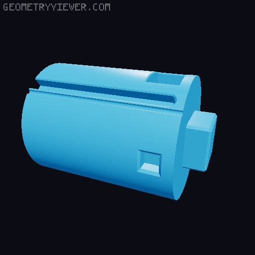 Booster Pack for the Space Shuttle Endeavour 3D model thumbnail