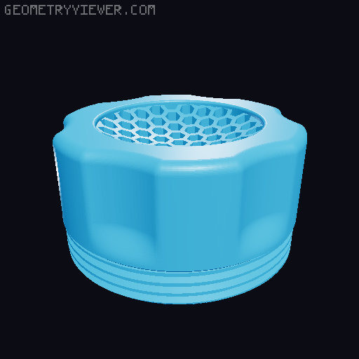 Faucet/Tap water filter M24 3D model thumbnail