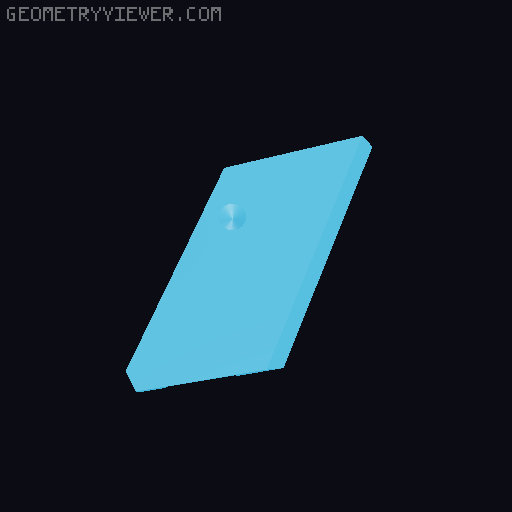 Rigid Blade Holder 3D model thumbnail