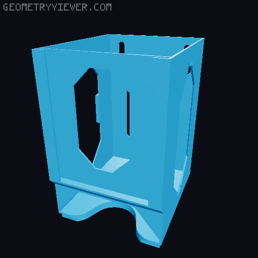 Tea Bag Dispenser - Faster Stackable & Larger 3D model thumbnail