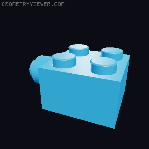 Prusa Tower LEGO like set 3D model thumbnail