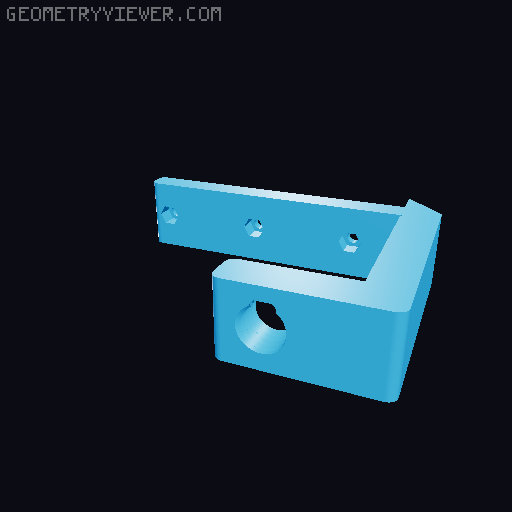 Table clamp for miniature vise 3.0 => 100% printed 3D model thumbnail