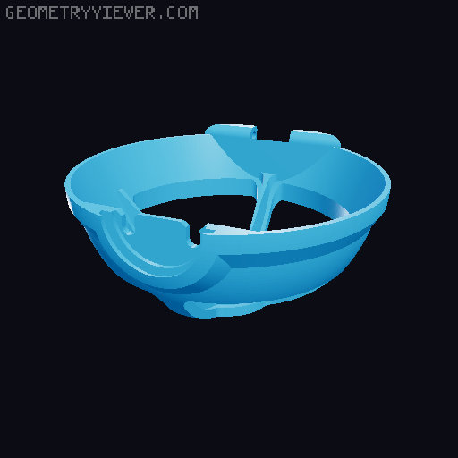 Pokeball 3D model thumbnail