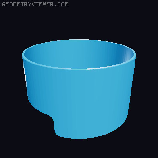Planter Dual-Color in 2 or 4 Parts 3D model thumbnail