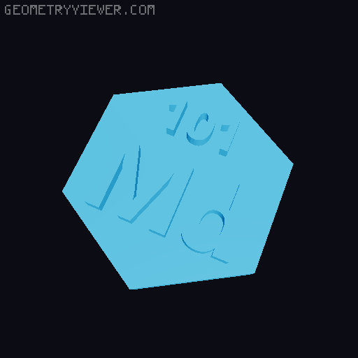The truly periodic table of elements 3D model thumbnail