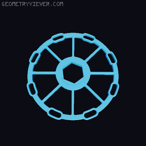 TT Furious Tourbillon 3D model thumbnail