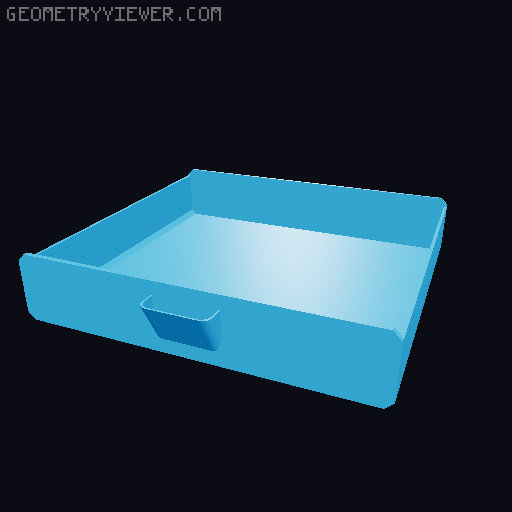 Modular Organizer 3D model thumbnail