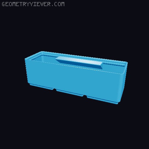 Gridfinity cups height 5 (39mm) collection 3D model thumbnail