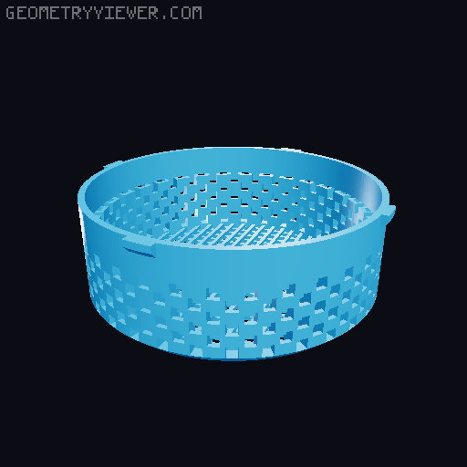 Filiment Dry Box Storage/Down Feeding System From Shelf 3D model thumbnail