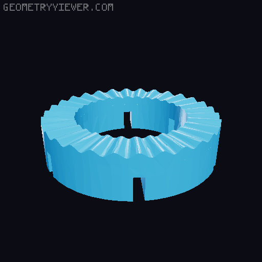 Bed Screw Lock for Neptune 4 Pro 3D model thumbnail