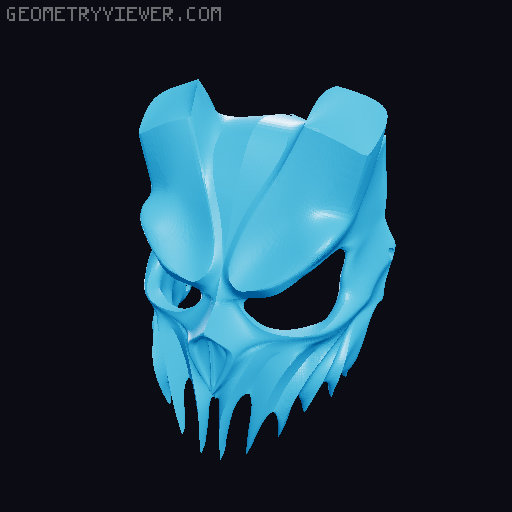 Slaughter to prevail / Alex Terrible Mask 3D model thumbnail