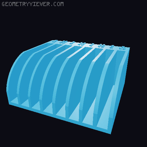 Wrench Rack 3D model thumbnail