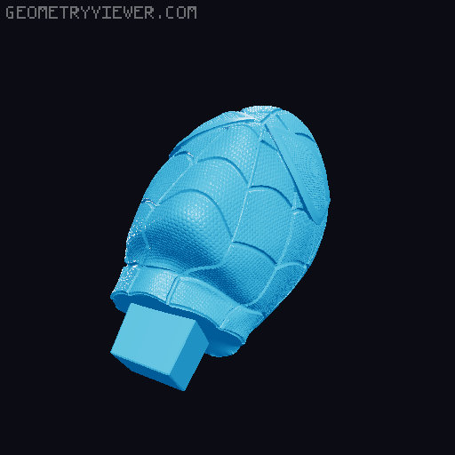 Spider-Man bust 3D model thumbnail