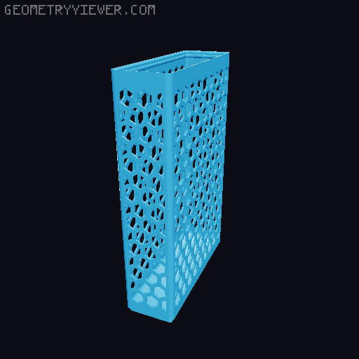 Gridfinity Hex Bins all sizes 3D model thumbnail