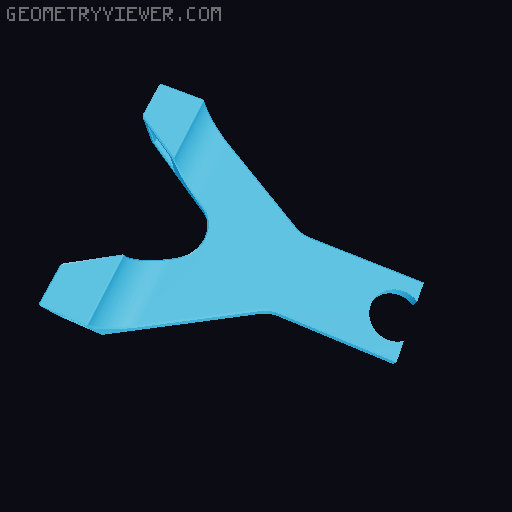 AMS Stand with brace mod 3D model thumbnail