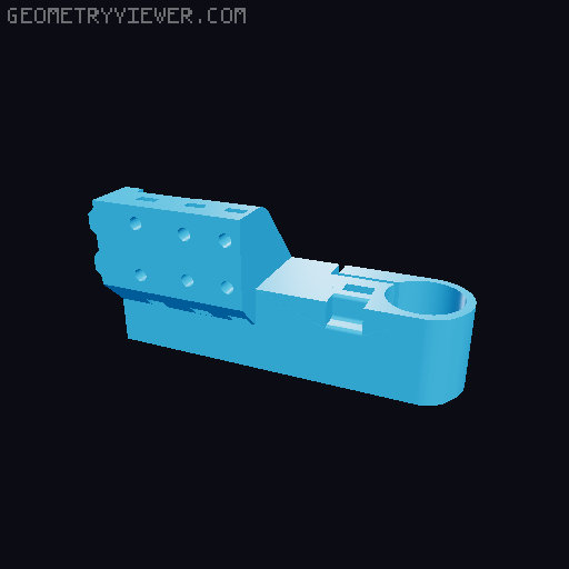 ROOK 2020 KIRIGAMI BED MOD 3D model thumbnail