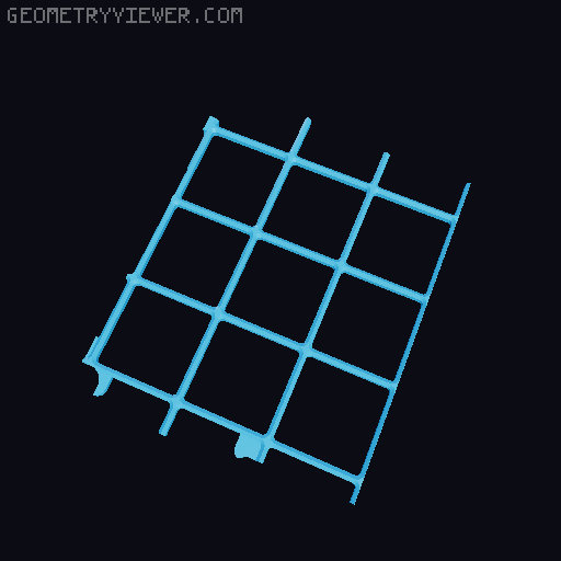 Systainer Mini Gridfinity (small + normal build plate) 3D model thumbnail