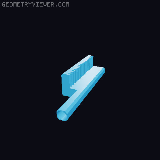 Magnet Insertion Tool v2 3D model thumbnail
