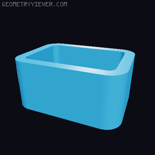 Parametric Hockey Knob Cap 3D model thumbnail